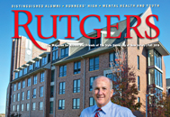 Fall 2019 Rutgers Magazine Cover featuring President Barchi